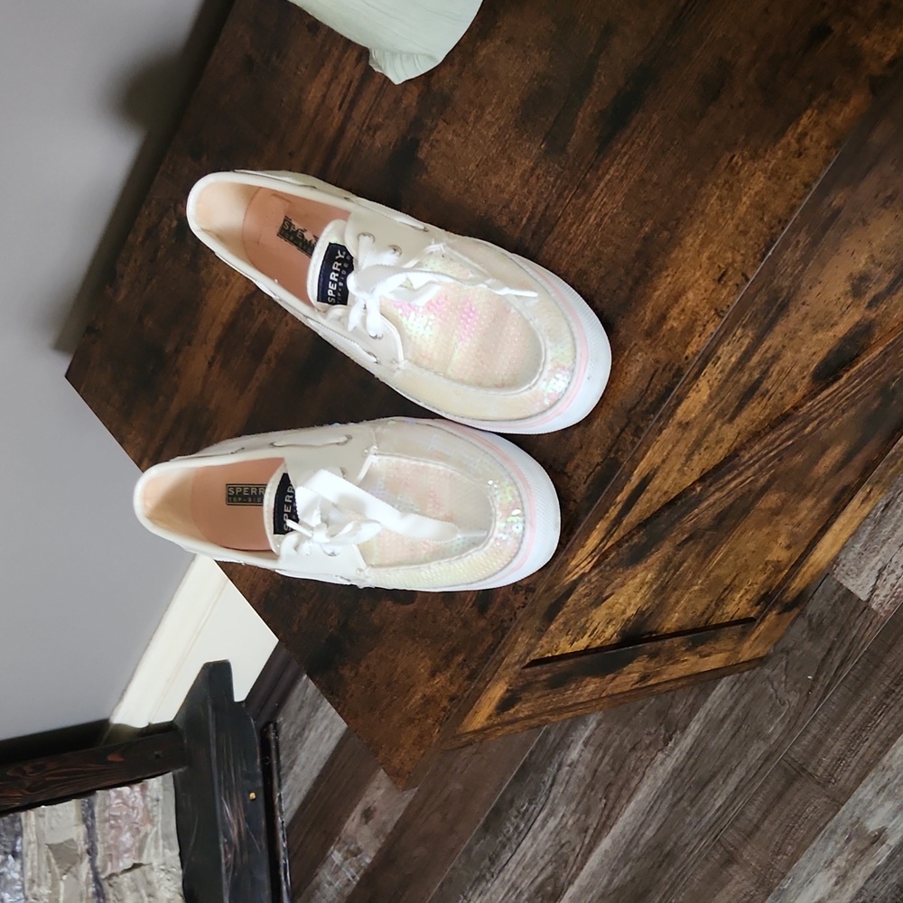 Sperry sparkle loafers